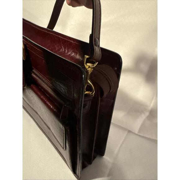 Vintage Oxblood Bond Street Genuine Leather Briefcase. Brand New. - Picture 7 of 10